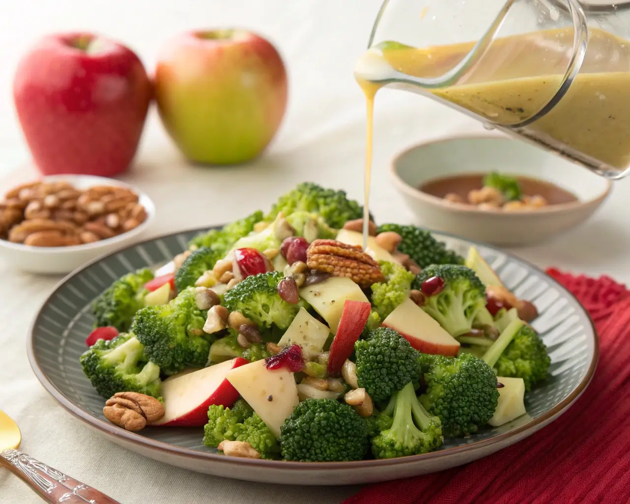Delicious Honeycrisp Apple Broccoli Salad Recipe - A Crunchy, Refreshing Salad