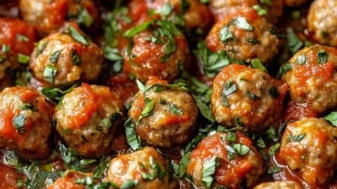 One-Pot Meatballs in Flavor-Packed Marinara Sauce