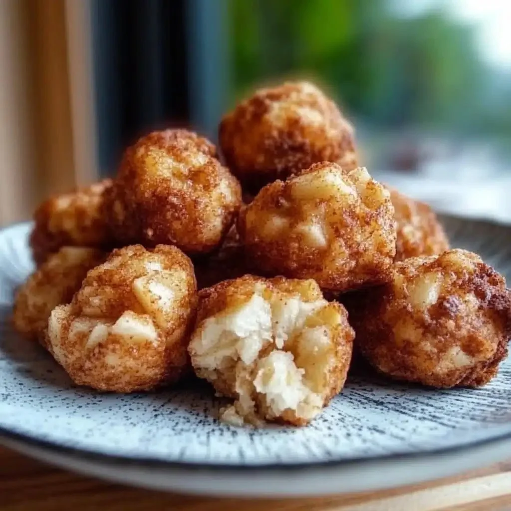 High protein apple bites recipe for a healthy snack