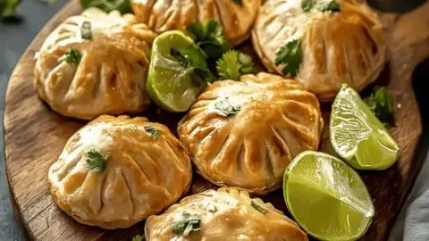 Delicious Bolivian Salteñas served fresh, showcasing savory flavors and flaky pastry.