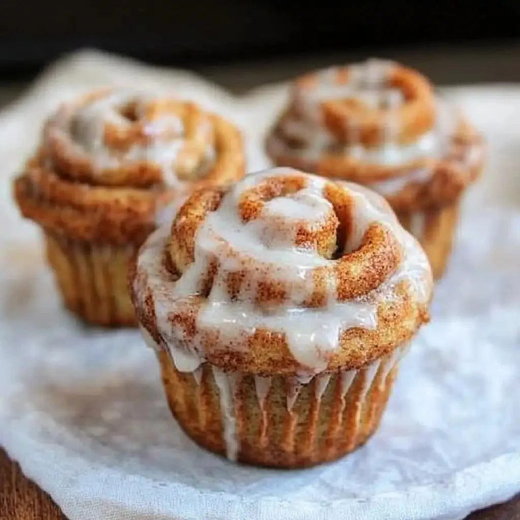 Irresistible pumpkin cinnamon roll muffins with streusel topping
