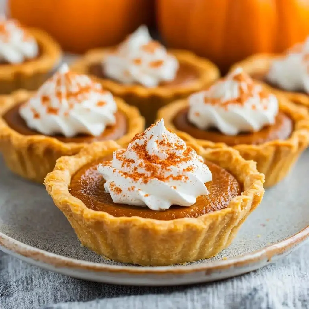 Mini keto pumpkin pie - low-carb and sugar-free dessert option