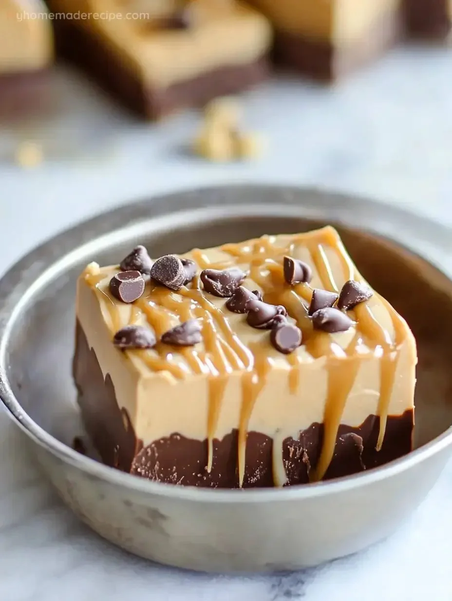 Deliciously rich Caramel Coffee Fudge served on a plate.