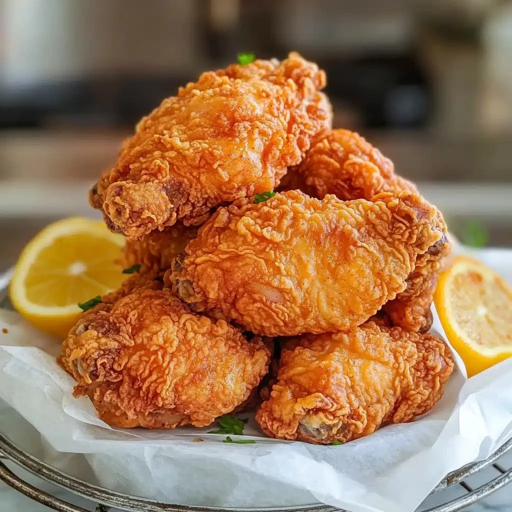 Crispy and juicy fried chicken recipe without buttermilk