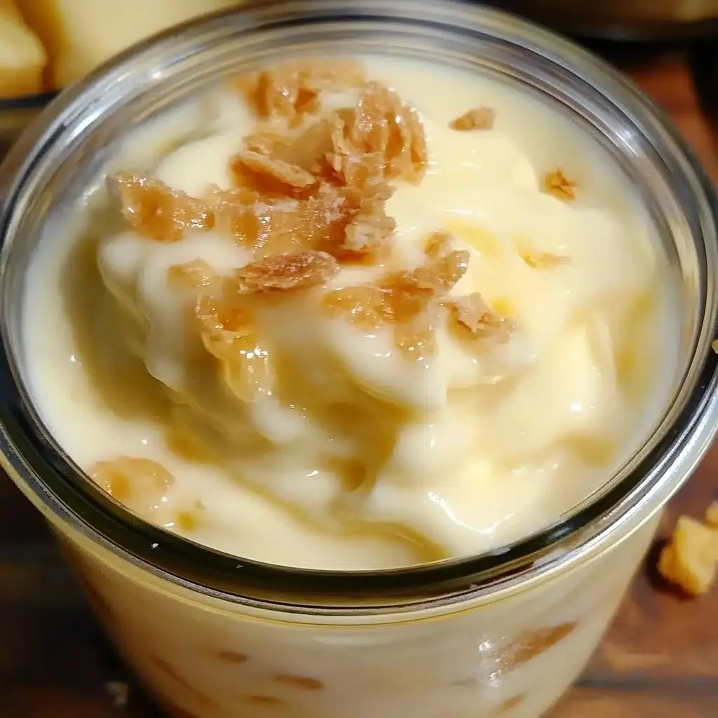 Rich and creamy carnivore vanilla pudding dessert in a bowl