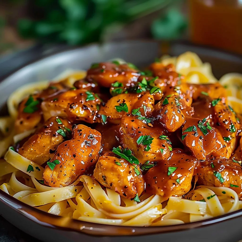 Spicy Cajun Honey Butter Chicken served with sides