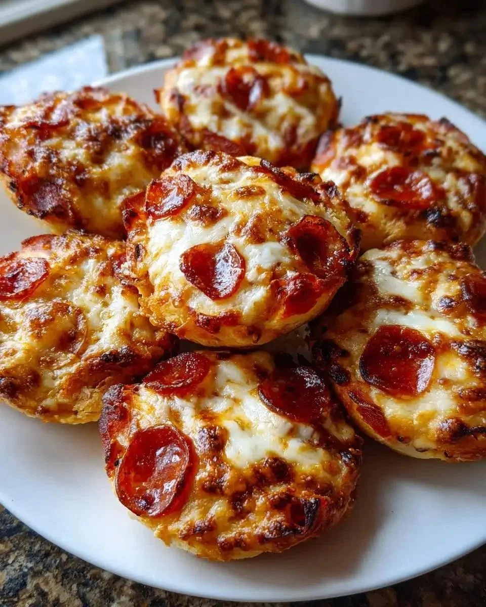 Delicious Christmas Pizza Bites served on a festive platter for holiday gatherings.