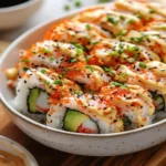 Easy California Roll sushi bowls with fresh ingredients and vibrant flavors