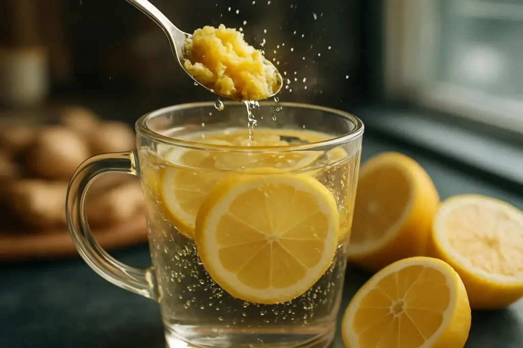 Refreshing Ginger Drink recipe for health and flavor