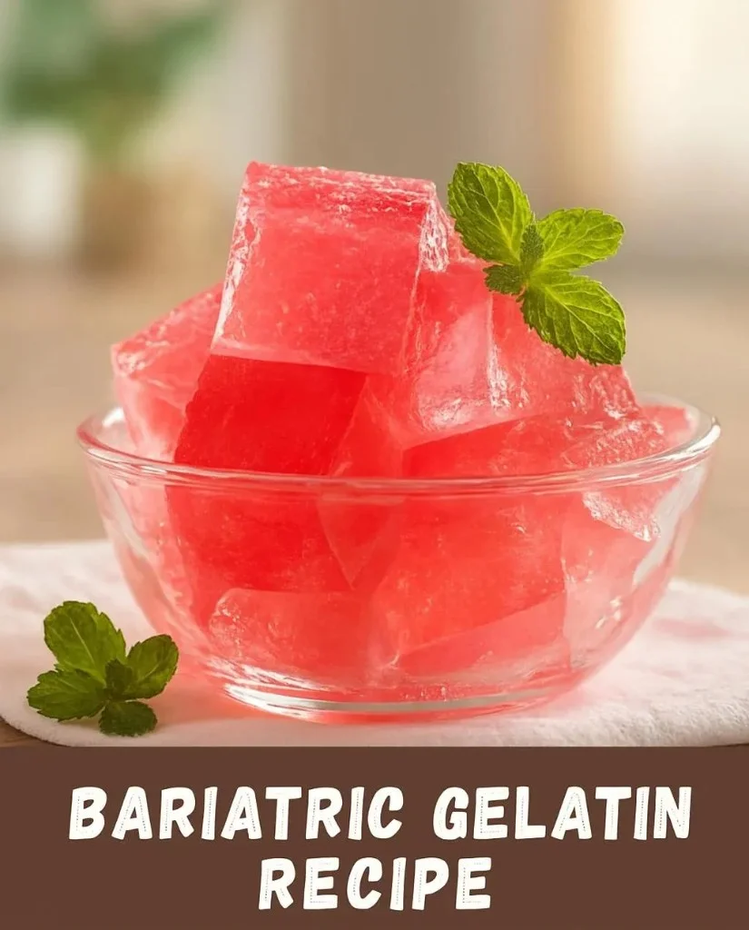 High-protein bariatric gelatin for healthy meal enhancement