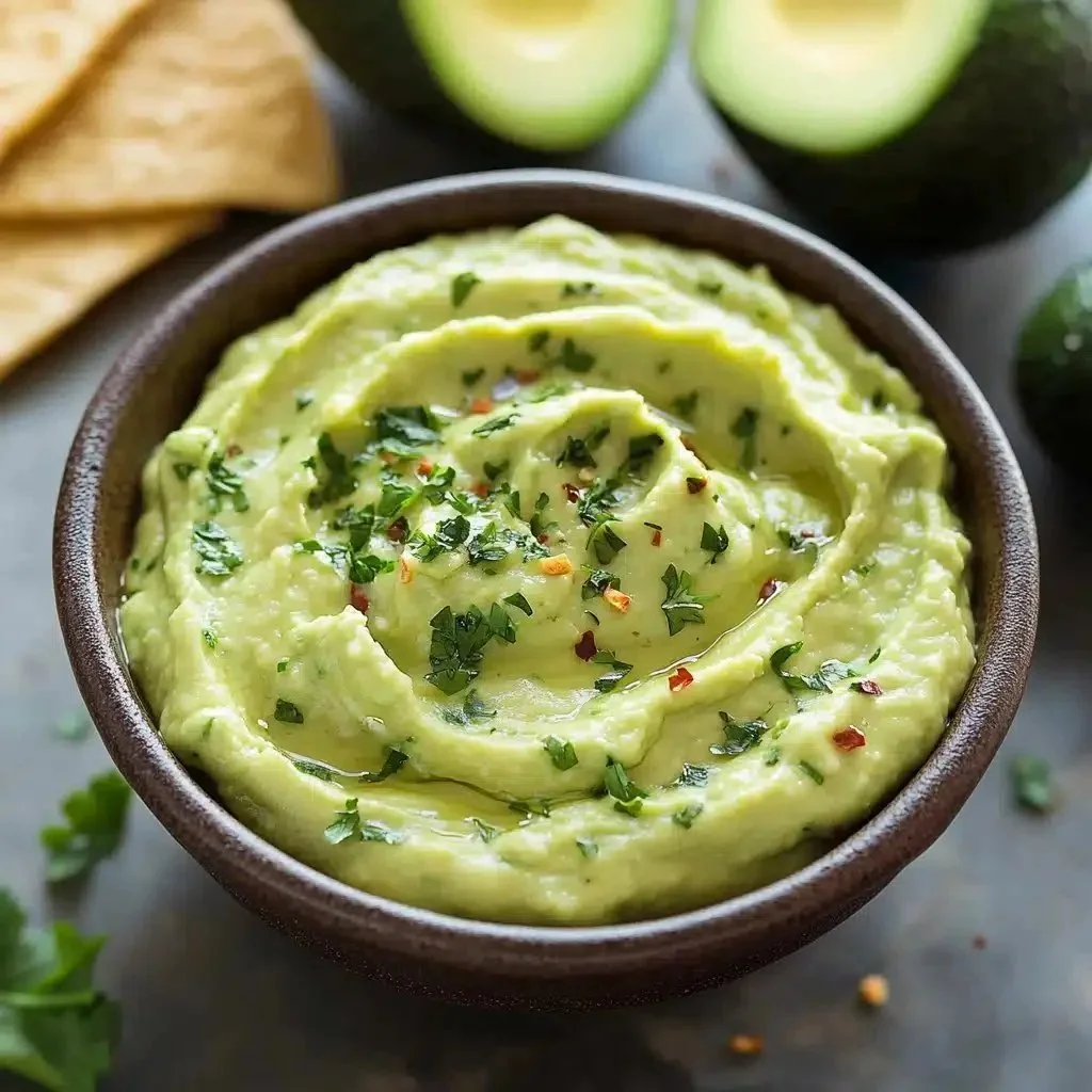 Creamy avocado dip recipe for snacking and parties