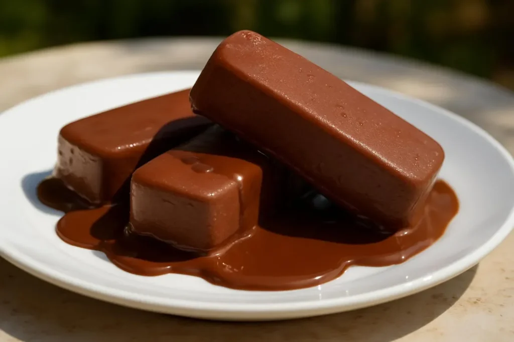 Delicious Jello pudding pops in various flavors and colors