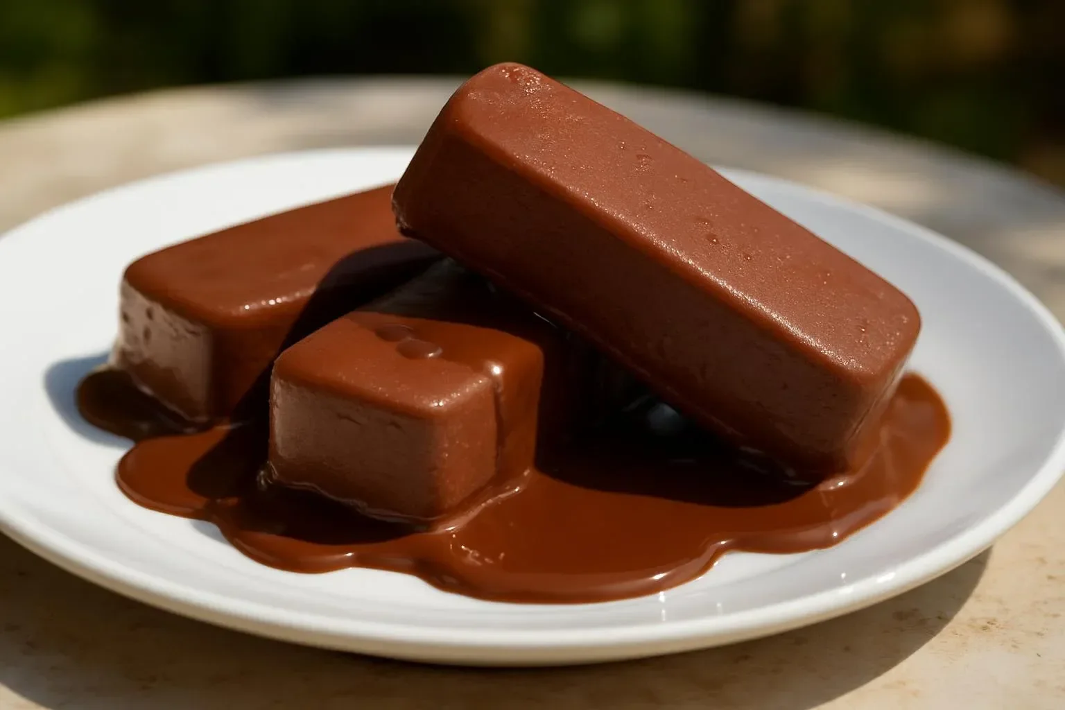 Delicious Jello pudding pops in various flavors and colors