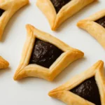 Delicious homemade Hamantaschen cookies for Purim celebrations.
