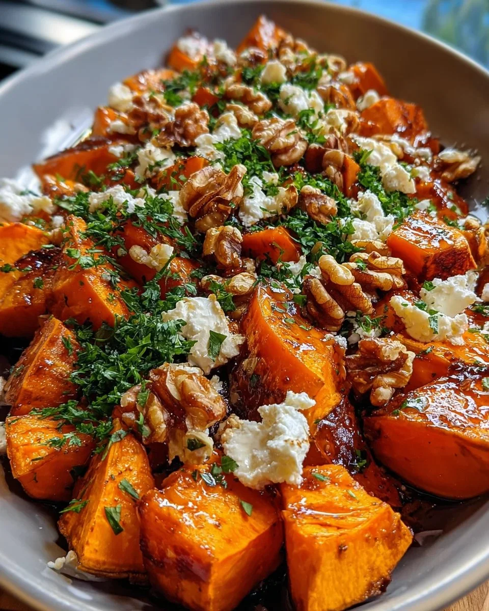 Walnut Maple Goat Cheese Sweet with creamy texture and nutty topping