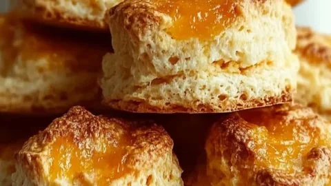 Aromatic orange chai scones on a plate, perfect for brunch.